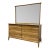 Heywood Wakefield Cadence Dresser + Mirror, Vintage For Sale