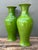 Vintage Crackle Glaze Ceramic Vases - A Pair For Sale In West Palm - Image 6 of 12