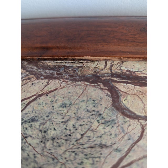 1990s Theodore Alexander Morgan Hill Marble Top Console Table For Sale - Image 13 of 14