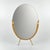 An exceptionally elegant Italian vanity mirror from the 1950s, attributed to Gio Ponti. Refined, architectural and full of...