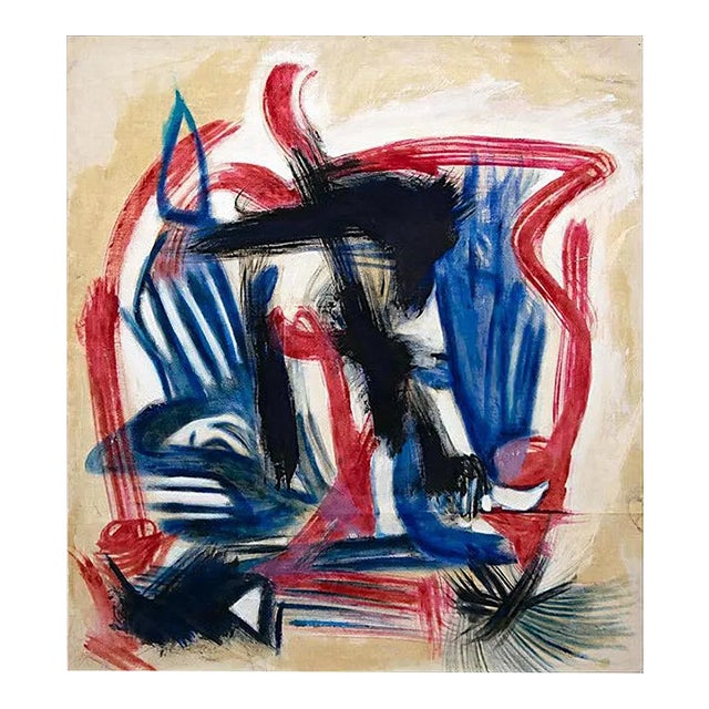 Giorgio Lo Fermo, Abstract Composition, 2020, Original Oil on Canvas For Sale