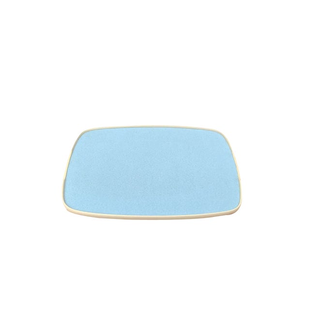 Mid-Century Plastic Blue & Pink Flip Tray, 1960s For Sale