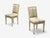1930s Jean-Michel Frank, Louis XVI Style, Six Dining Chairs, Parchment, France, 1930s For Sale - Image 5 of 12
