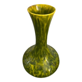 Vintage Drip Glaze Vase For Sale