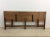 Mid Century Modern Grand King Sized Walnut & Brass Headboard For Sale - Image 12 of 13