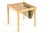 Oak Magazine Rack from BDRD Furbo For Sale - Image 3 of 15