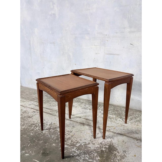Mid-Century Modern Teak Bedside Tables by Richard Hornby, 1960s, Set of 2 For Sale - Image 6 of 9
