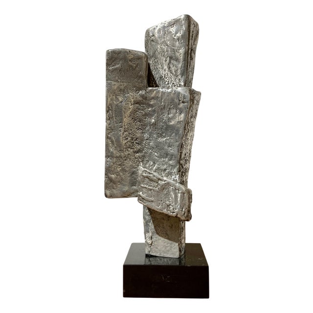 Nicolas Carréga, Growth Sculpture, Cast Aluminum, 1970s For Sale