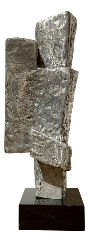 Nicolas Carréga, Growth Sculpture, Cast Aluminum, 1970s