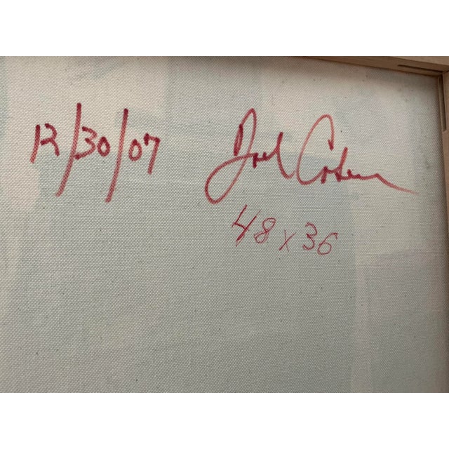 “Blackless II”Large Abstract Acrylic on Canvas For Sale - Image 11 of 11