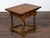 Wood English 19th Century Walnut Side Table with Drawer and Turned Baluster Legs For Sale - Image 7 of 12