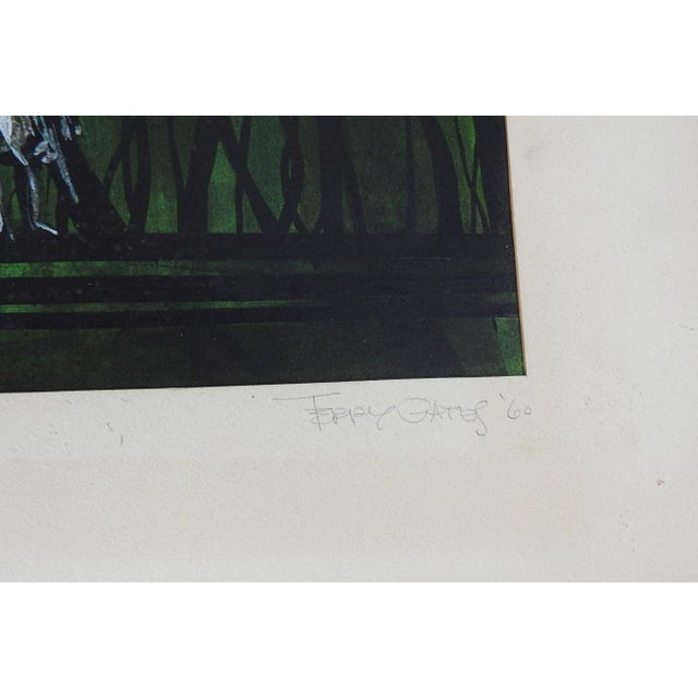 Blue Mid 20th Century Macbeth Set Design Paintings - Set of 3 For Sale - Image 8 of 10