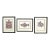 Set of 3 Bill Reid Haida Prints Signed & Framed 1970s Beaver, Salmon, and Raven For Sale
