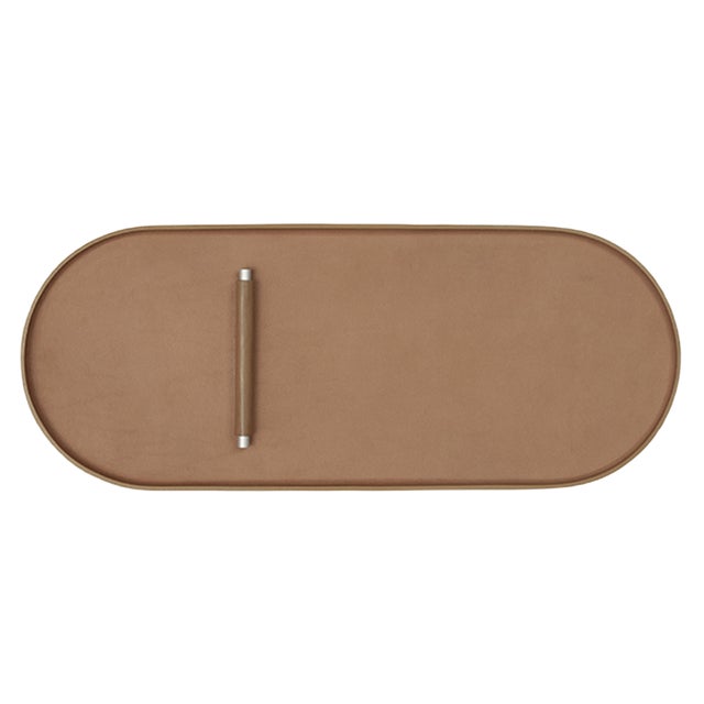 Plato Beige Tray Oval No.05 Defne Koz for Uniqka For Sale