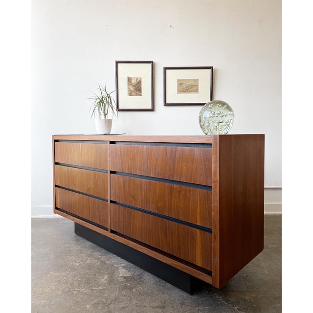 Wood 1970s Low Dresser by Lane Furniture For Sale - Image 7 of 8