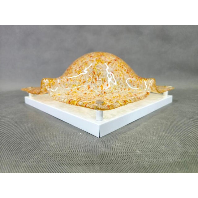 Metal Murano Glass Wall Lights by Toni Zuccheri for Mazzega, 1970s, Set of 2 For Sale - Image 7 of 14