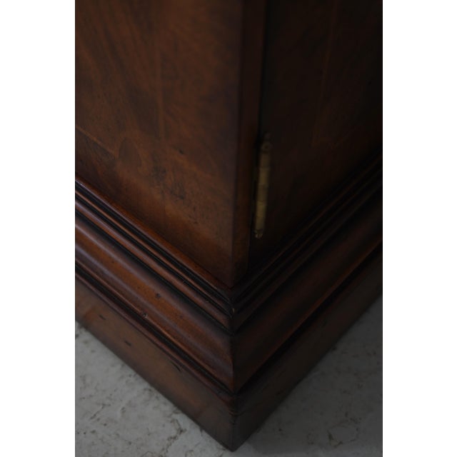 Theodore Alexander Inlaid Mahogany Large China Cabinet For Sale - Image 16 of 18