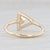 Sophia Diamond Arrow Ring 14k Yellow Gold Size 6.75 For Sale - Image 4 of 8