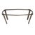 1970s Dia Design Institute America Smoked Glass and Chrome Sofa Console Table For Sale - Image 15 of 17