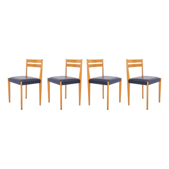 Vintage Dining Chairs by Michael Thonet, 1970s, Set of 4 For Sale