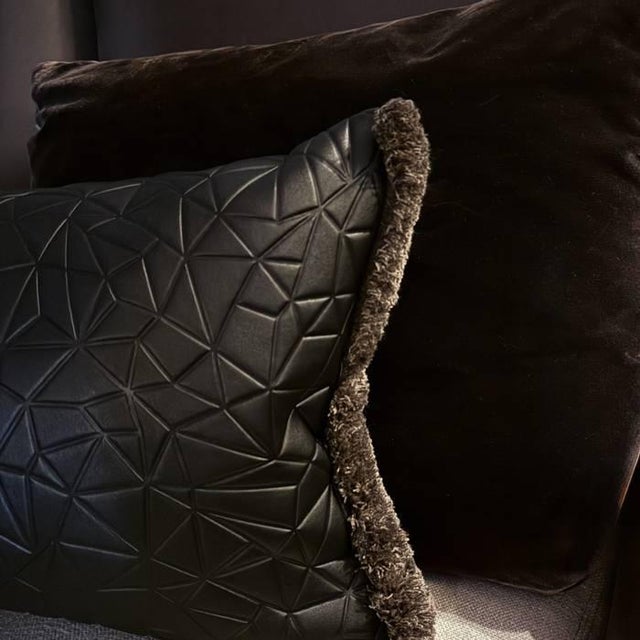 Early 21st Century Sinclair Cushion by Sohil Design For Sale - Image 5 of 6