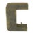 Italian Tin Letter C, 1970s For Sale