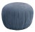 Pair Soufflé Pouf Suede Oversized Springer Style Ottoman on Wheels For Sale In Miami - Image 6 of 10