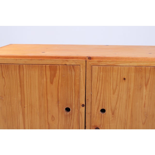 Small Sideboard in Pinewood attributed to Ate van Apeldoorn for Houtwerk Hattem, 1960s For Sale - Image 16 of 17