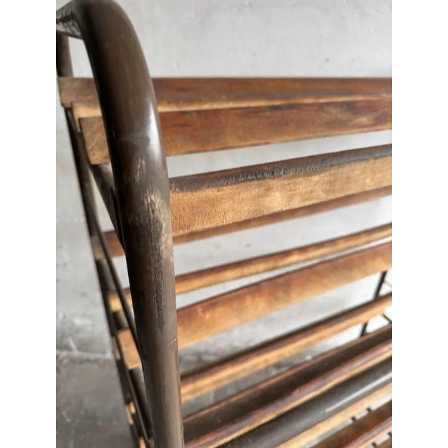 1930s Vintage Belgian Interbellum Bakery Bread Rack, 1930 For Sale - Image 5 of 9