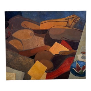 Abstract Painting on Canvas by Gary Kelley Titled the Love Letter For Sale