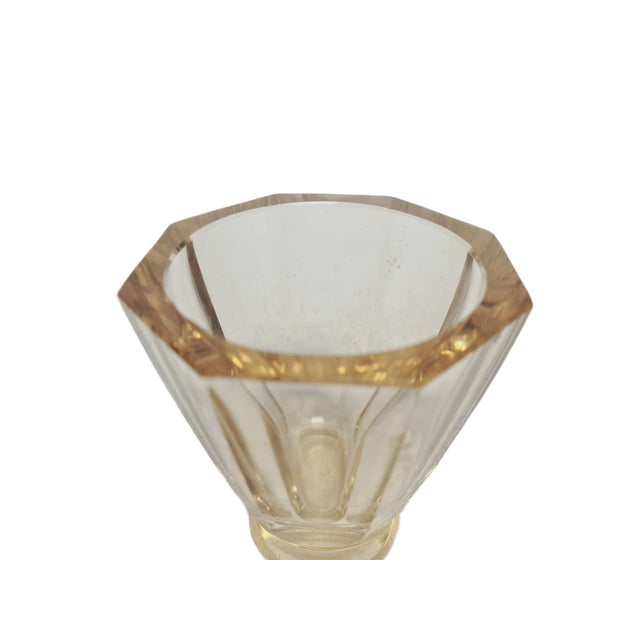 Art Deco Crystal Vase from Daum, France, 1930s For Sale - Image 4 of 14