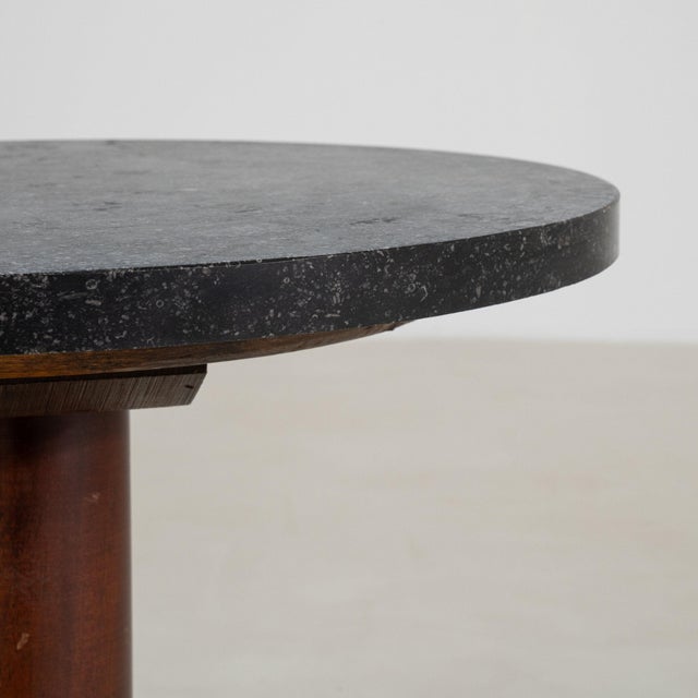 19th Century France Empire Black Wood Console Table For Sale - Image 11 of 11