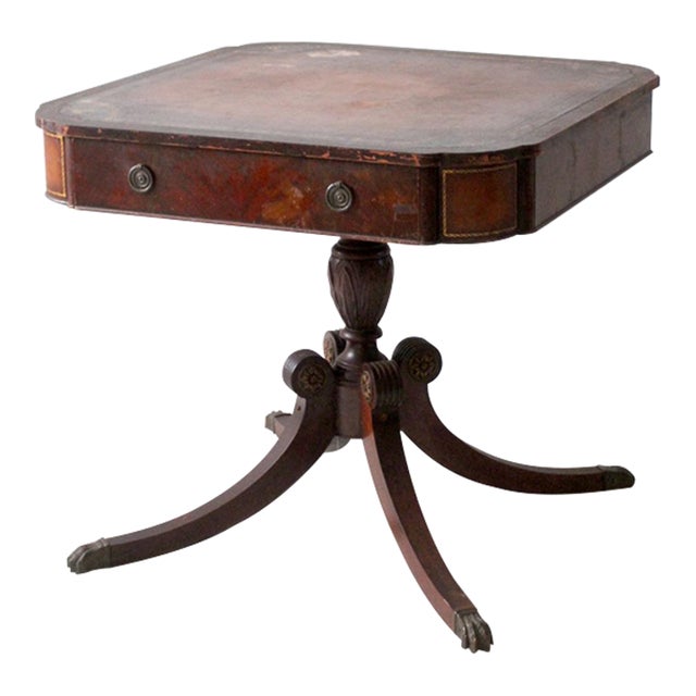 Vintage Regency Style Game Table For Sale