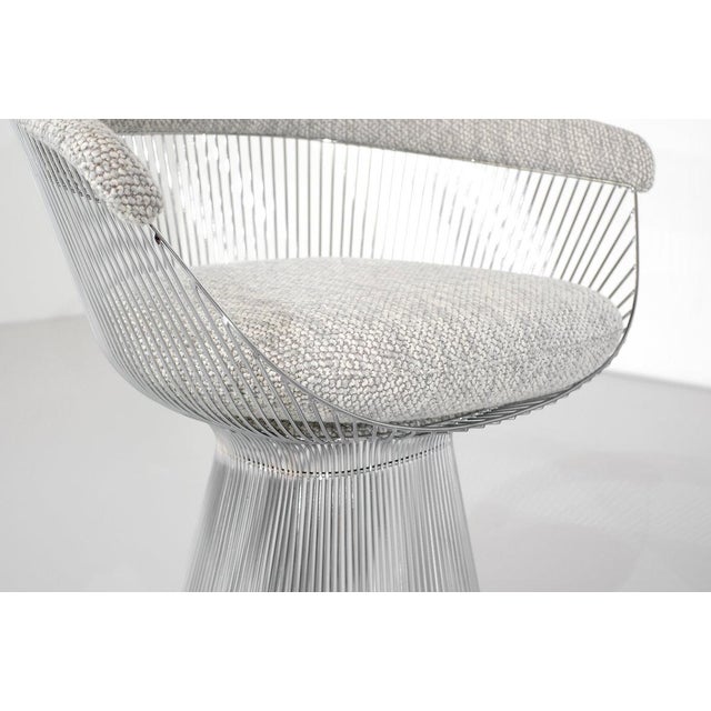 Metal Wire Armchair by Warren Platner for Knoll, 2010s For Sale - Image 7 of 16