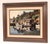 Painting of boats in Noyo Bay, California by Filastro Mottola (1915-2008). Oil on masonite. Frame dimensions, height...