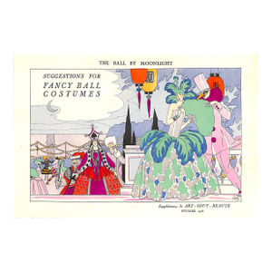 Suggestions for Fancy Ball Costumes Supplement De Art-Gout-Beaute Fevrier 1926