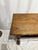 Antique Hand Cut Rustic Farm Work Table Console For Sale - Image 9 of 9