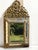 Louis Xiv Style Repoussé Brass Mirror with Side Panels — Napoleon Iii Period, 19th Century For Sale - Image 6 of 6