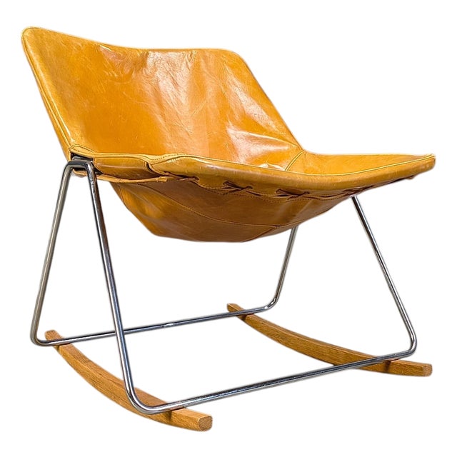 Vintage G1 Rocking Chair from Pierre Guariche, 1950s For Sale