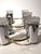 Striking vintage Space Age chandelier , made in Germany circa 1970s. The sculptural design features eight cylindrical...