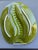 Vintage MCM California Pottery Usa 404 Green & Aqua Drip Glaze Ash or Catchall Tray For Sale - Image 13 of 13