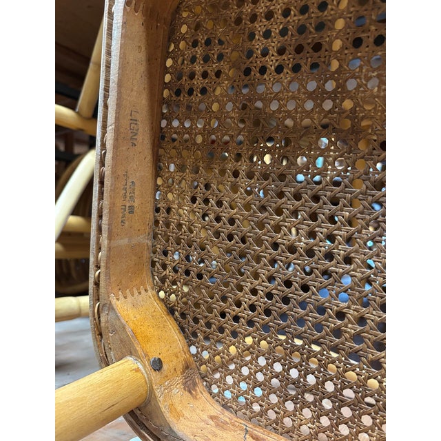 1920s Josef Hoffmann for Stendig Bentwood Cane Dining Chairs, Set of Six For Sale - Image 9 of 11