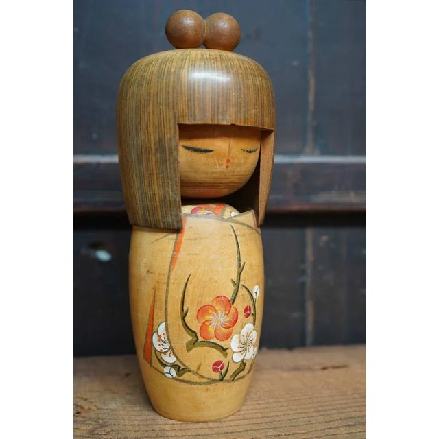 Mid-Century Modern Sosaku Kokeshi by Kojo Tanaka, Japan., 1960s For Sale - Image 3 of 13