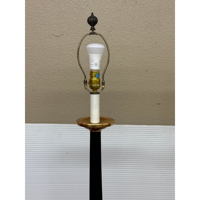 Neoclassical Style Column Buffet Table Lamps, Pair For Sale In San Francisco - Image 6 of 12