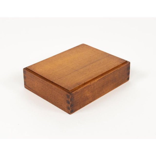 Mid-Century Box in Wood and Glass by Pietro Chiesa, Italy, 1950s For Sale - Image 15 of 16