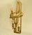 Metal Vintage Wall Sconce in Bronze by Frigerio, 1970s For Sale - Image 7 of 9
