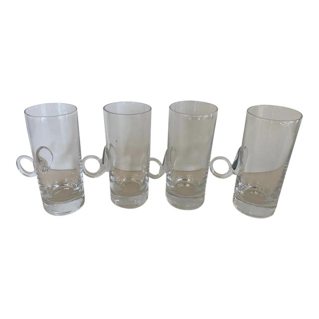 1970s Vintage Lenox Irish Coffee Glasses- Set of 4 For Sale