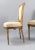 Wood Pair of 19th Century Louis XVI Matching Gilt Wood and Painted Side Chairs in Striped Fabric For Sale - Image 7 of 13