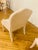 Pink Midcentury Sculptural Chairs, Reupholstered, a Pair For Sale - Image 8 of 10