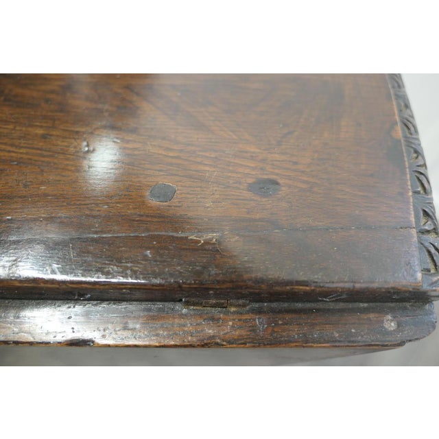Mid 18th Century Large 18th Century Oak Gate Leg Dining Table, 1760s For Sale - Image 5 of 10